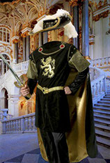 шаблон для фотошопа средневековый герцог во дворце
