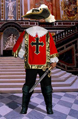 шаблон для фотошопа гвардеец кардинала во дворце скачать бесплатно