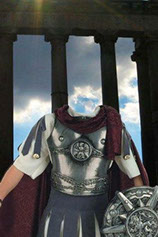 шаблон легионер Рима, древнеримский воин, шаблон древнего воина, воин Рима