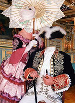 скачать шаблон для фотошопа семейная пара в 18 веке с трубкой и зонтиком