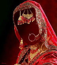 скачать шаблон фотошоп индианка женщина из Индии