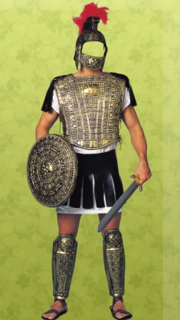 скачать бесплатно шаблон мужской римского легионера
